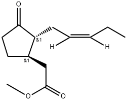 (+/-)-JASMONIC ACID-9,10-D2 METHYL ESTER Struktur