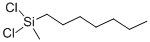 N-HEPTYLMETHYLDICHLOROSILANE Structure