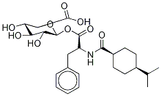 Nateglinide Acyl--D-glucuronide Structure
