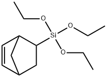 二环[2.2.1]-5-庚烯-2-基三乙氧基硅烷 结构式
