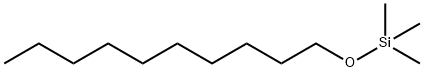 デシルオキシトリメチルシラン 化学構造式