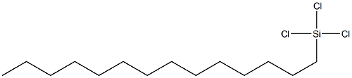 トリクロロテトラデシルシラン 化学構造式