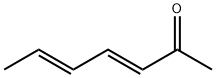 (3E,5E)-3,5-ヘプタジエン-2-オン 化学構造式
