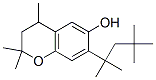 2,2,4-trimethyl-7-(1,1,3,3-tetramethylbutyl)chroman-6-ol  Struktur