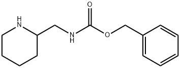哌啶-2-甲基氨基甲酸苄酯 结构式