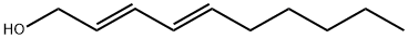 (2E,4E)-2,4-Decadien-1-ol Structure