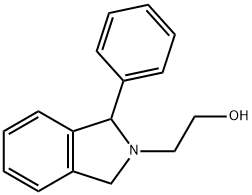 2-(1-PHENYL-2,3-DIHYDRO-1H-ISOINDOL-2-YL)ETHANOL 结构式