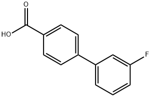 3'-フルオロビフェニル-4-カルボン酸 化学構造式