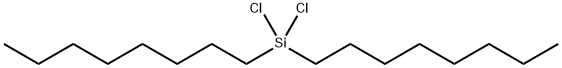 DI-N-OCTYLDICHLOROSILANE Structure