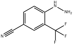 4-Cyano-2-(trifluoromethyl)phenylhydrazine|4-肼基-3-(三氟甲基)苯甲腈