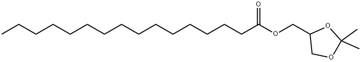18418-21-8 Hexadecanoic acid 2,2-dimethyl-1,3-dioxolan-4-ylmethyl ester