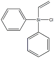 二苯基乙烯基氯硅烷,18419-53-9,结构式