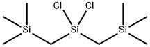 BIS(TRIMETHYLSILYLMETHYL)DICHLOROSILANE Structure