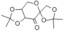 D-1,2:4,5-二邻异丙二烯-B-D-红-2,3-己基 结构式