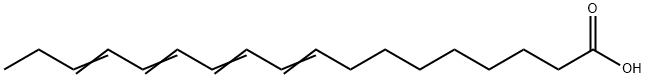 9Z,11E,13E,15Z-OCTADECATETRAENOIC ACID, 18427-44-6, 结构式