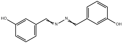3-ヒドロキシベンズアルデヒド3-ヒドロキシフェニルメチレンヒドラゾン 化学構造式