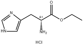 2-AMINO-3-(3H-IMIDAZOL-4-YL)-PROPIONIC ACID ETHYL ESTER Struktur
