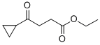 4-环丙基-4-氧代丁酸乙酯 结构式