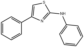 PHENYL-(4-PHENYL-THIAZOL-2-YL)-AMINE 结构式