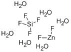 六フッ化ケイ酸·６水和物 化学構造式
