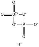 Uranyl(VI) orthophosphate Struktur