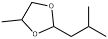 2-ISOBUTYL-4-METHYL-1,3-DIOXOLANE Struktur