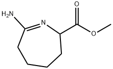 2H-Azepine-2-carboxylicacid,7-amino-3,4,5,6-tetrahydro-,methylester(9CI) Struktur