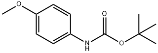 N-BOC-4-甲氧基苯胺,18437-68-8,结构式