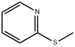 2-(メチルチオ)ピリジン 化学構造式
