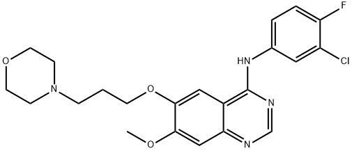 Gefitinib Structure