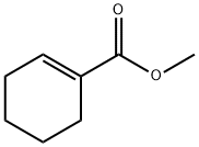 Methyl 1-cyclohexene-1-carboxylate Struktur