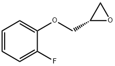 (S)-2-((2-FLUOROPHENOXY)METHYL)OXIRANE Struktur