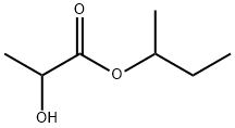 D,L-sec-butyl D,L-lactate Structure