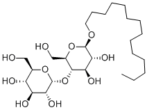 N-TETRADECYL-BETA-D-MALTOSIDE Struktur