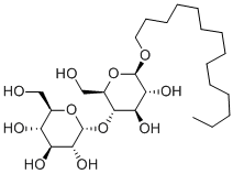 N-TETRADECYL-BETA-D-MALTOSIDE Structure