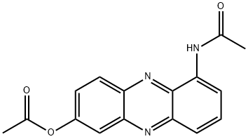 N-[7-(Acetyloxy)-1-phenazinyl]acetamide Struktur