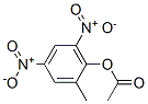 Acetic acid 2-methyl-4,6-dinitrophenyl ester|