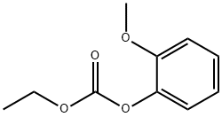 2-甲氧基苯基碳酸乙基脂, 1847-84-3, 结构式