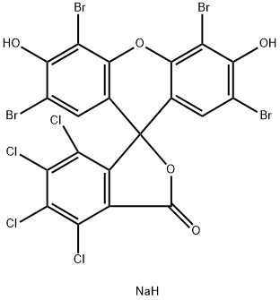 3,4,5,6-Tetrachlor-2-(1,4,5,8-tetrabrom-6-hydroxy-3-oxoxanthen-9-yl)benzoesure