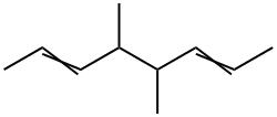 4,5-Dimethyl-2,6-octadiene. Struktur