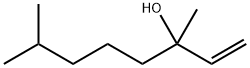 3,7-ジメチル-1-オクテン-3-オール 化学構造式