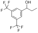 1-[3,5-BIS(TRIFLUOROMETHYL)PHENYL]PROPAN-1-OL Struktur