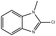 2-クロロ-1-メチル-1H-ベンズイミダゾール 化学構造式