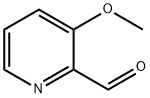 3-メトキシピリジン-2-カルボアルデヒド 化学構造式
