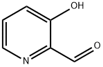 3-ヒドロキシピリジン-2-カルボキシアルデヒド 化学構造式