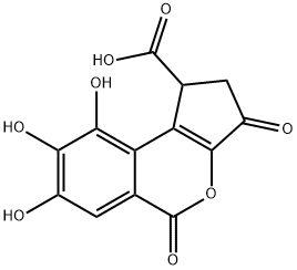 短叶苏木酚酸, 18490-95-4, 结构式