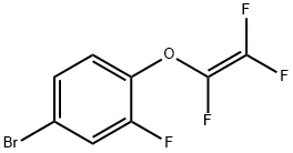 1-BROMO-4-(TRIFLUOROVINYLOXY)BENZENE Struktur