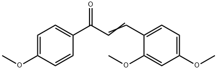 2,4,4'-TRIMETHOXYCHALCONE,18493-34-0,结构式