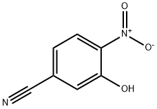 3-羟基-4-硝基苯甲腈,18495-15-3,结构式