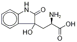 ジオキシインドリル-L-アラニン (MIXTURE OF DIASTEREOMERS) 化学構造式